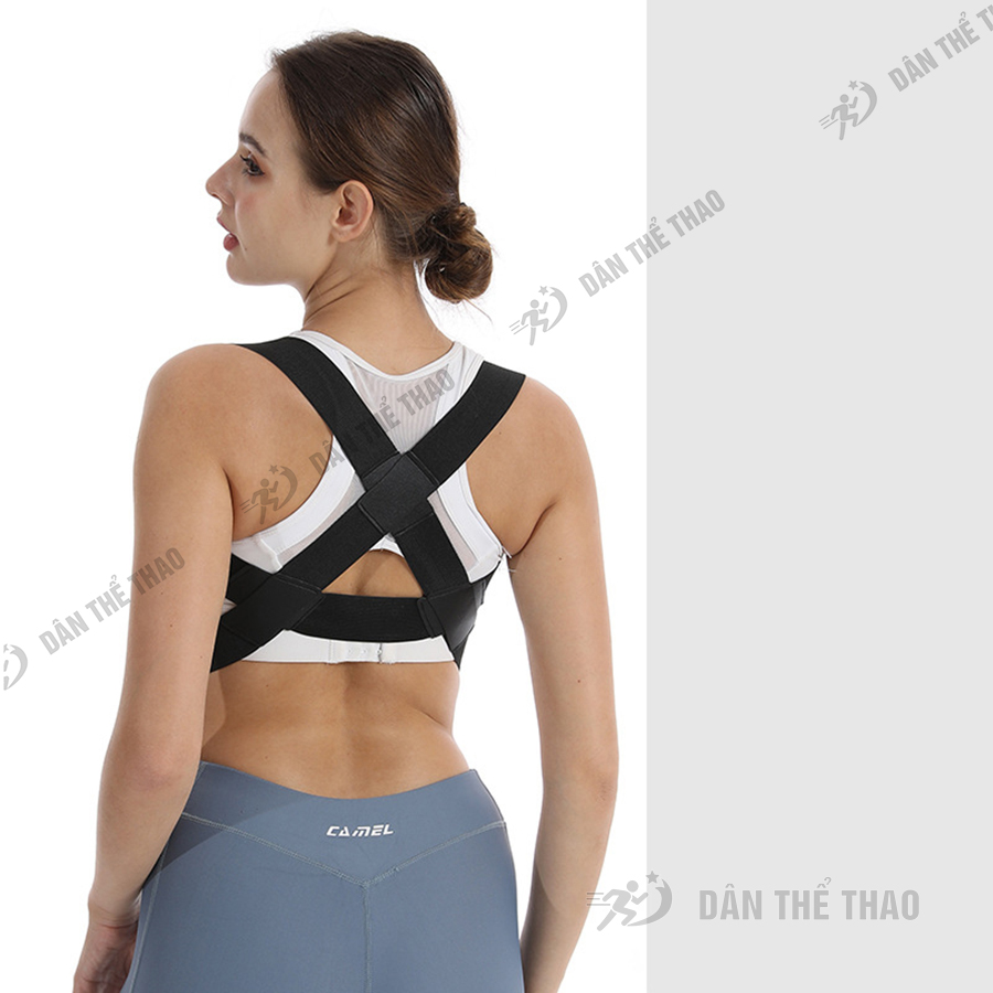 Đai lưng chống gù bảo vệ vòng 1 khi tập yoga, chạy bộ, chơi thể thao, nâng đỡ ngực tôn dáng, hợp thời trang