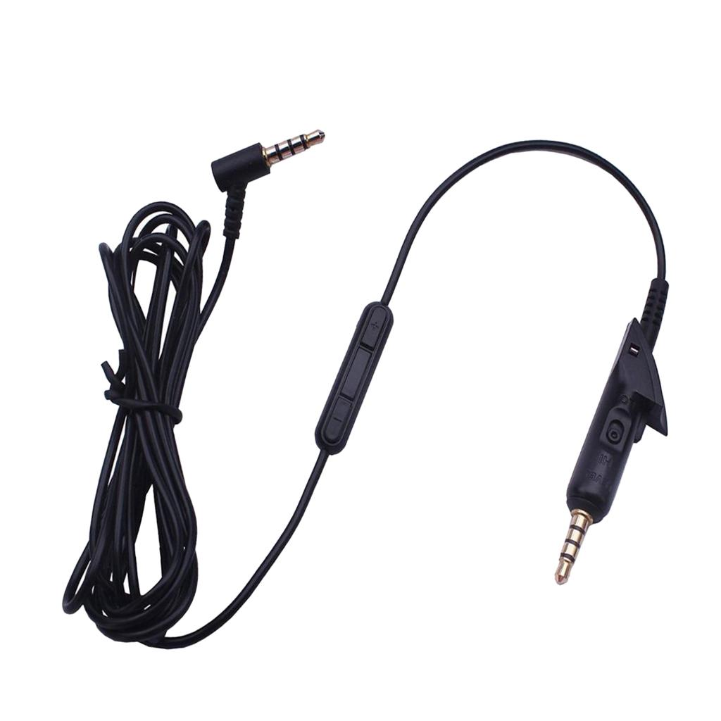 Replacement Headphone Cable With Microphone For Bose QC15 QC2 Headphone