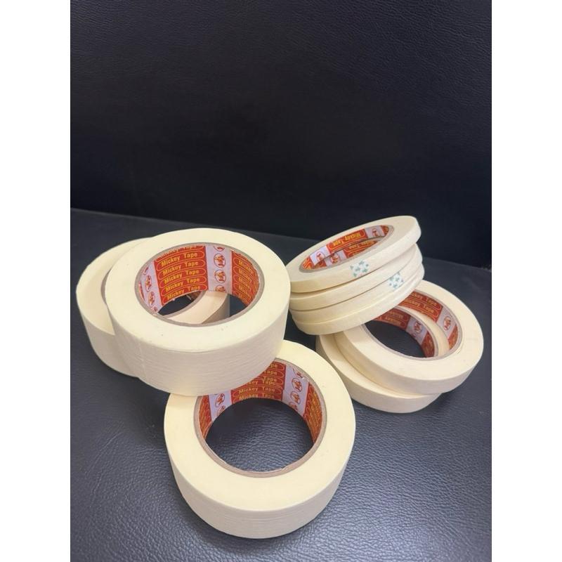 Băng Keo Giấy Cuộn Lớn Cố Định Dán Viền Tranh Vẽ Tên Ghi Chú Dài 50mét Độ Bám Dính Tốt Giấy Dẻo