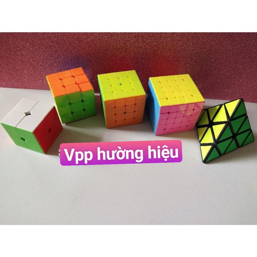 Zubik 2*2 và Rubik 3*3 và 4*4 và 5*5, rubich tam giác