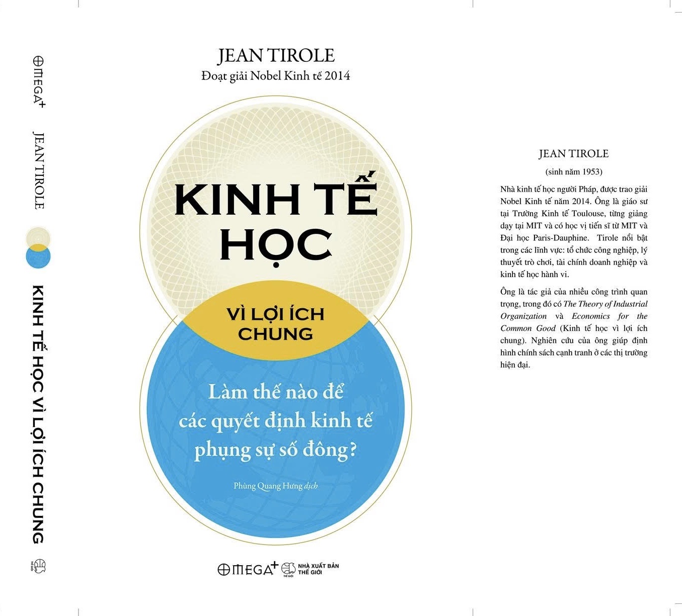 KINH TẾ HỌC VÌ LỢI ÍCH CHUNG - Jean Tirole- Omega Plus