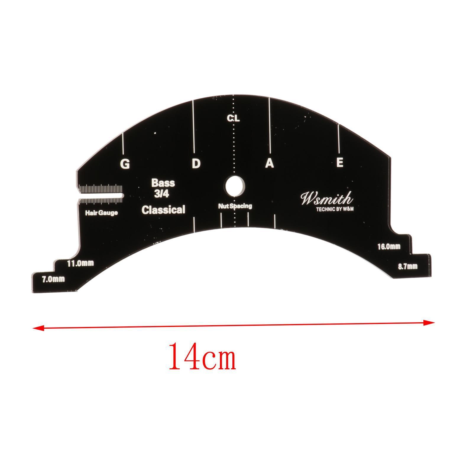Violin String Bridge Multifunction  Template for Violin /Viola /Cello