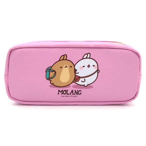 Hộp Bút Magic Channel 2 Ngăn Kéo Molang Ver.3 - Màu Hồng