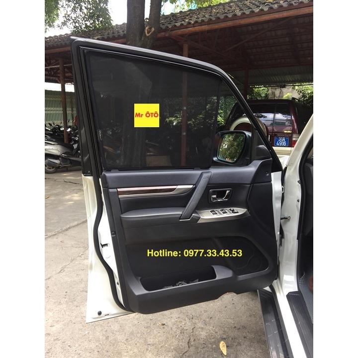 Rèm Che Nắng Xe Mitsubishi Pajero V93 2017-2021 Hàng Loại 1. Cam Kết Chuẩn Khít Theo Xe