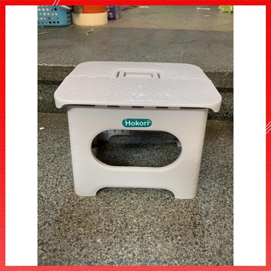 Ghế Đẩu Nhựa Gấp Gọn Chất Liệu Siêu Bền Trước Tác Động Của Môi Trường Kích Thước 21x17x18cm
