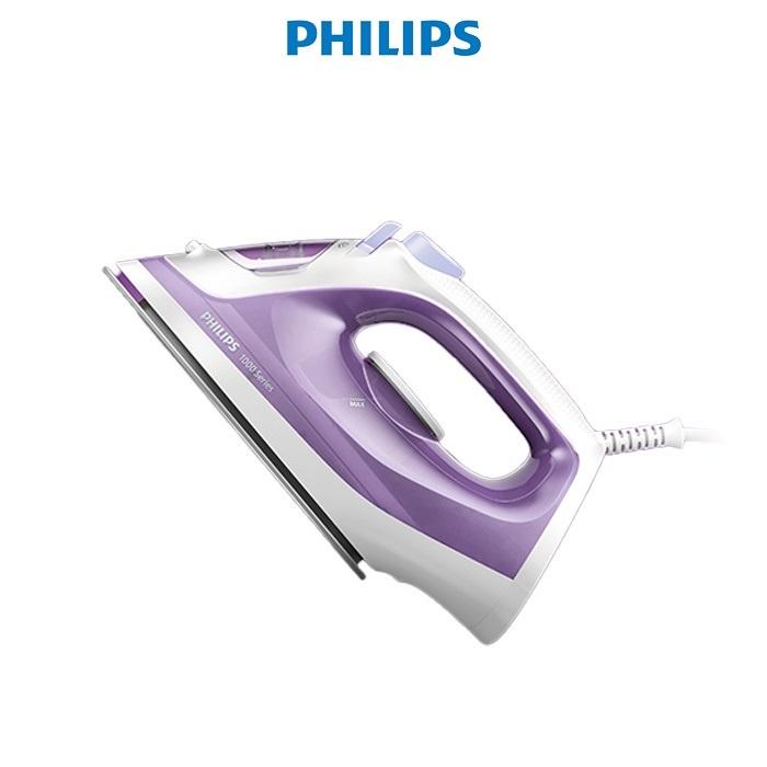 Bàn Ủi Hơi Nước Philips DST1040/30 Công Suất 2000W - Mặt Đế Chống Dính - Hàng Chính Hãng