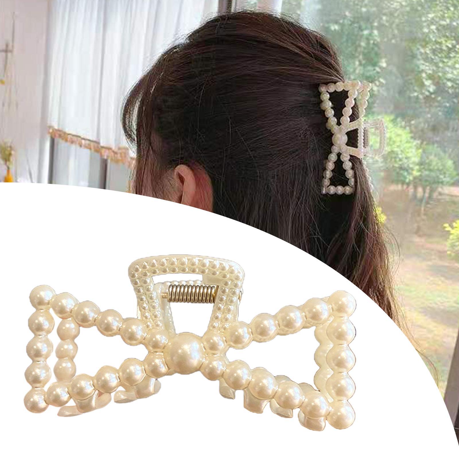 Korean Hair  Pearl Women Decorative Hairclips Wedding