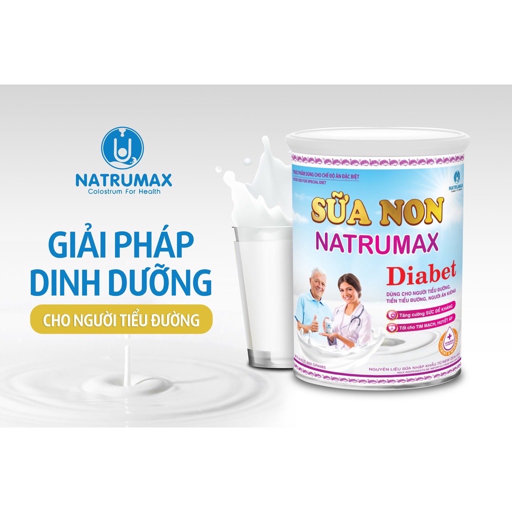 SỮA NON NATRUMAX DIABET 800 Gram dành cho người ăn kiêng - tiểu đường