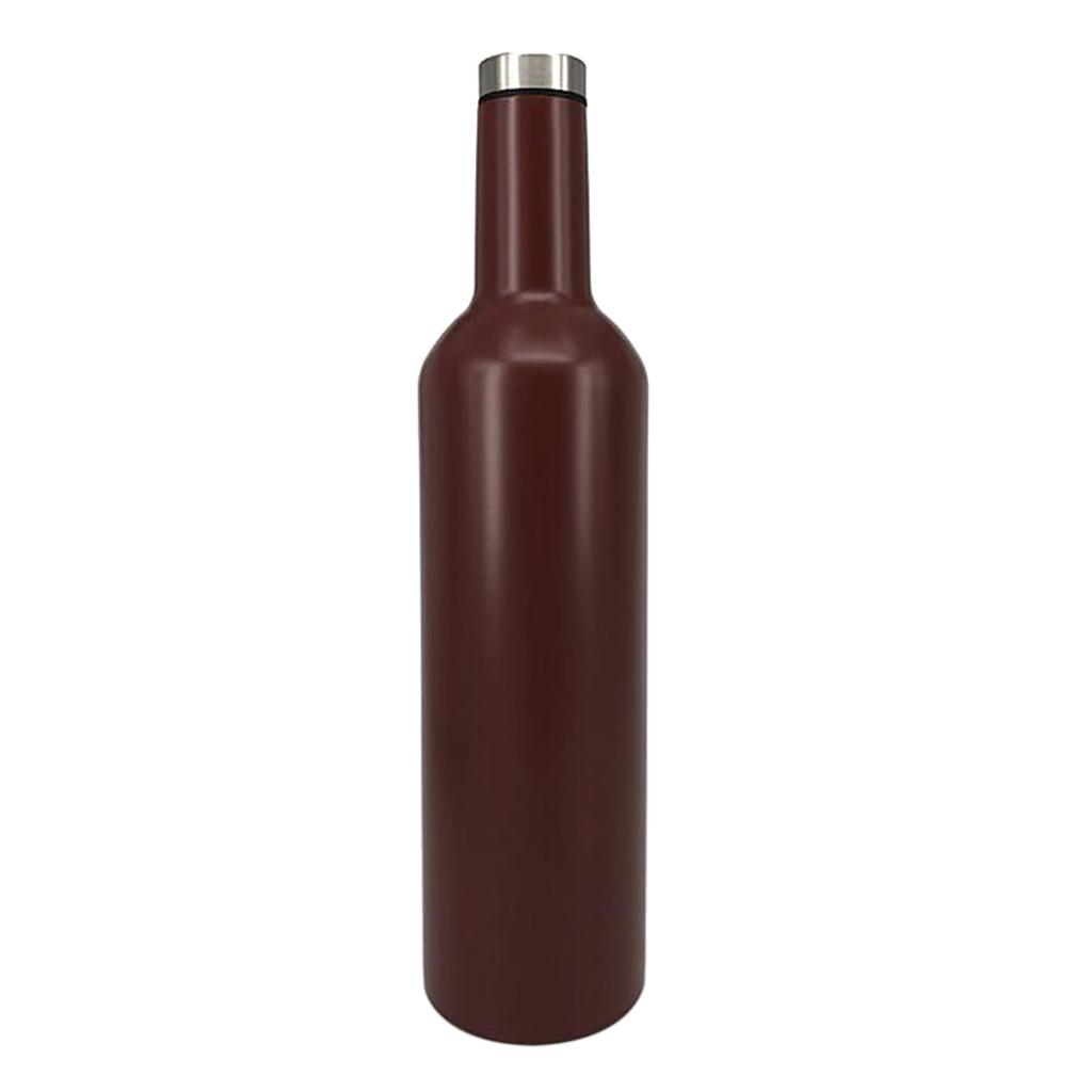 750 Beer Style Vacuum Insulated Stainless Steel Water Bottle Outdoor