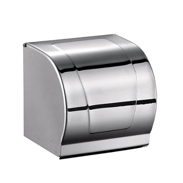 Lô giấy vệ sinh inox 304 cao cấp, hộp đựng giấy vệ sinh inox treo tường hàng đẹp cao cấp