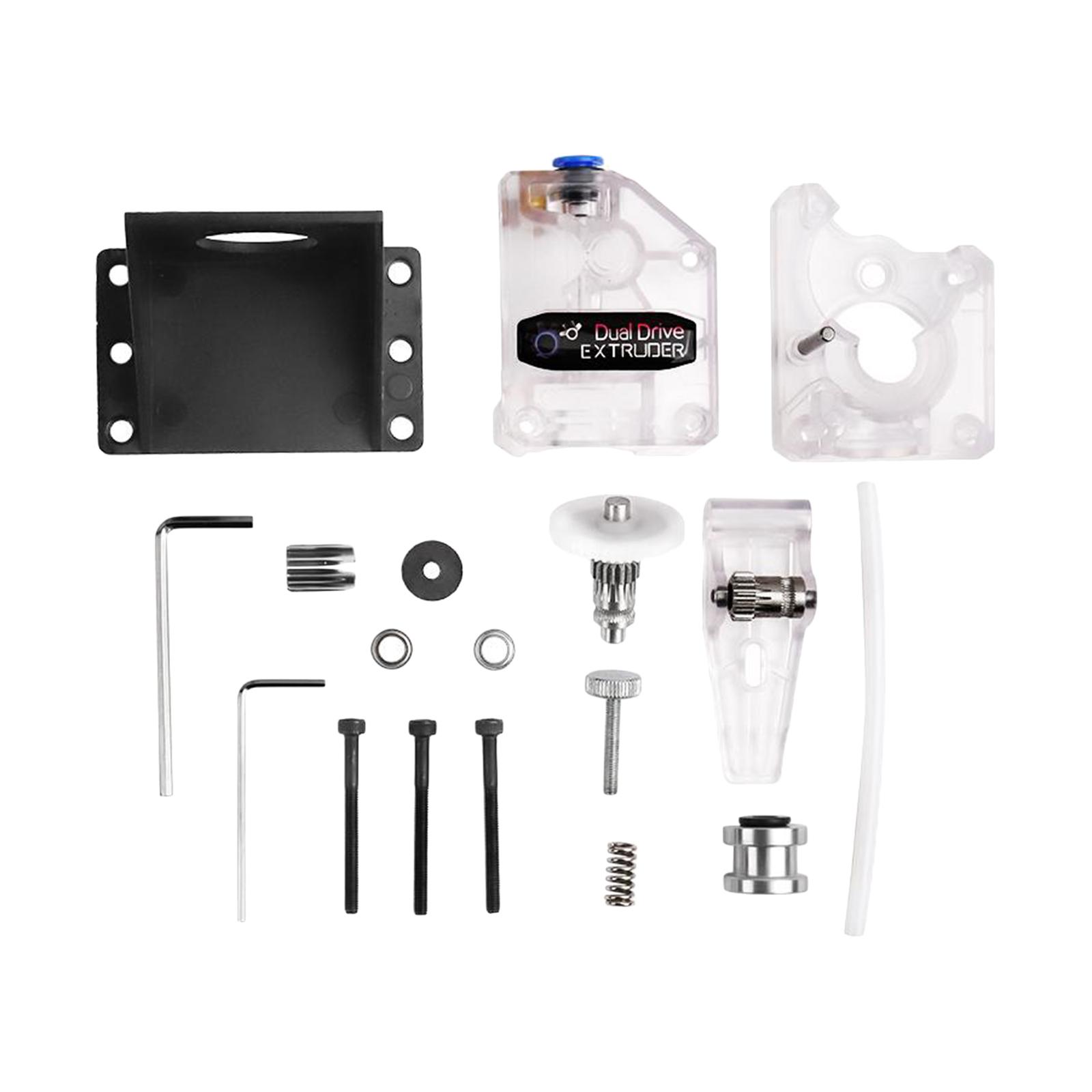 High Performance BMG Extruder Kit Dual Drive Extruder with Bracket Screws for 3D Printers