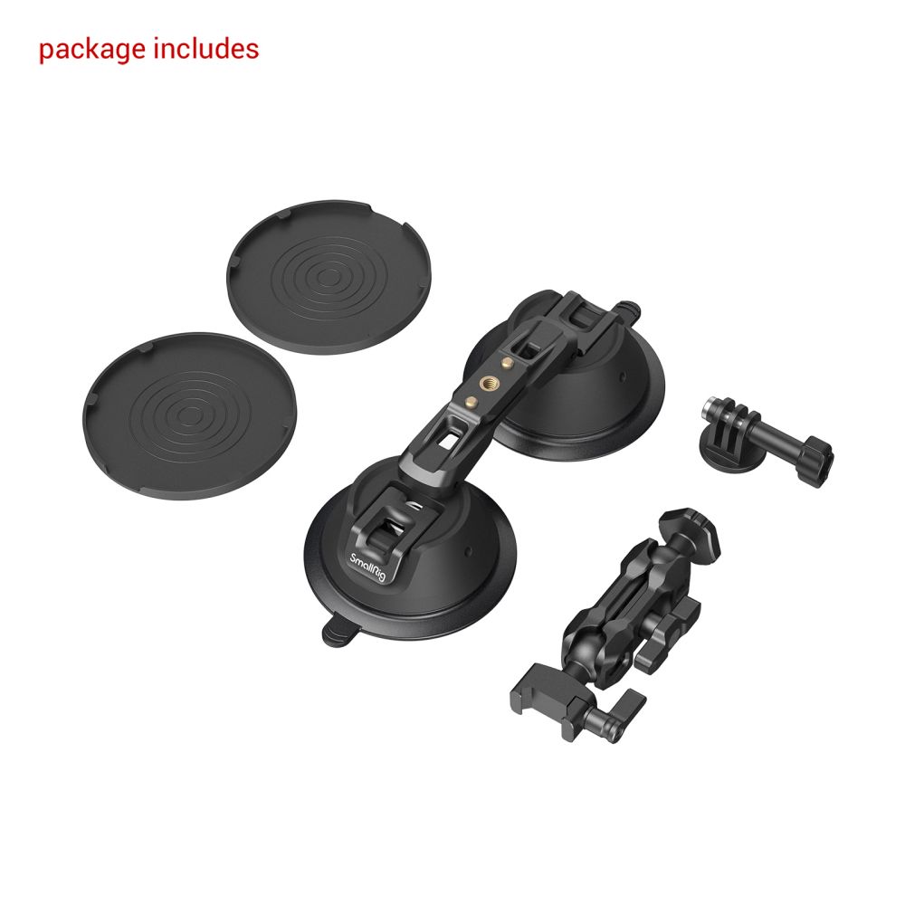 Smalrlig Dual Suction Cup Tripod hít siêu chắc máy ảnh và Gopro code 3566