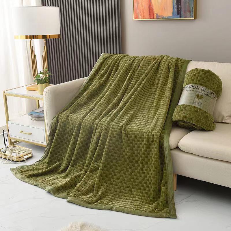 Chăn lông thỏ Blanket hàng cao cấp, chăn hè thu Mẫu Mới Siêu Mềm Mịn không rụng lông, không bai, đặt biệt không phai