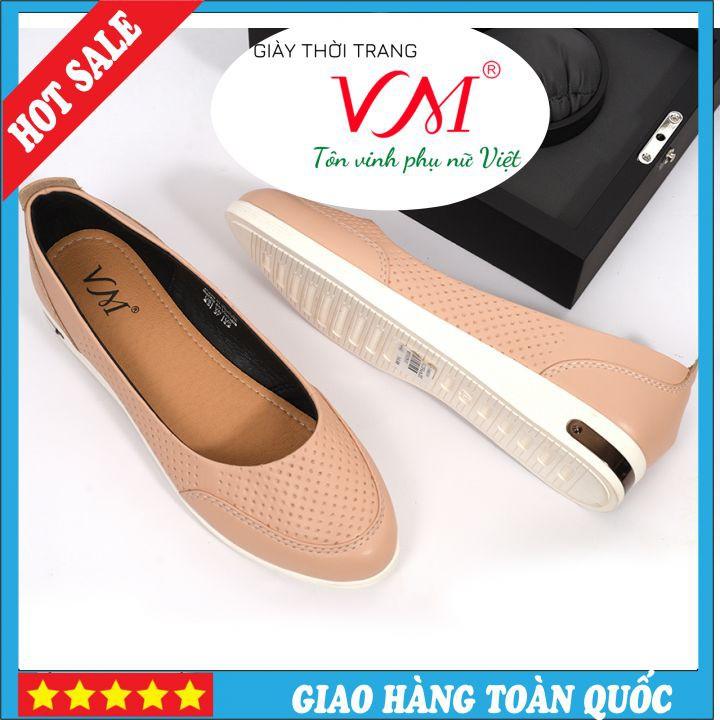 Giày Thể Thao Nữ VM, Chiều Cao 2CM, Da Thật Êm Ái, Bền Chắc Và Thời Trang - TT.HP912_KEM