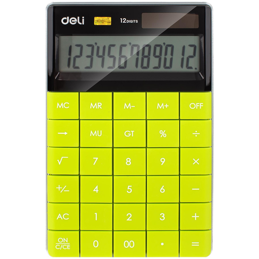 Máy Tính Touch 12 Số Deli 1589