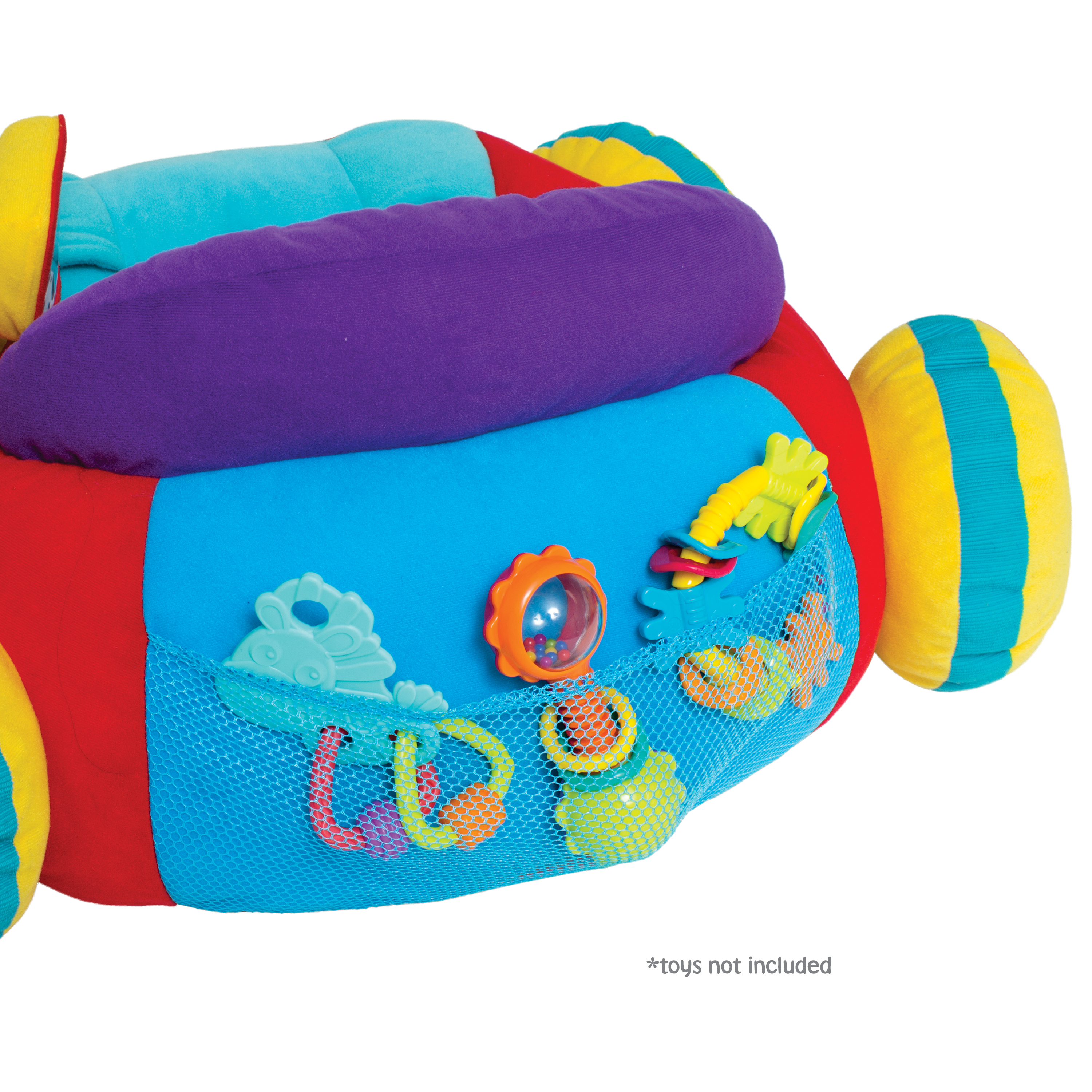 Xe ô-tô nhồi bông có nhạc và đèn Playgro Music and Lights Comfy Car, cho bé 6 - 36 tháng