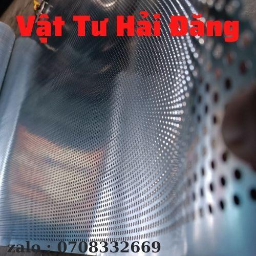 (khổ Rộng 1m và 1,2m ) tôn sắt mạ kẽm bạc,tôn đục lỗ mạ kẽm,tôn đục lỗ tròn