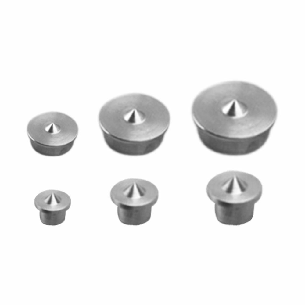6Pcs Round Wood Pin Locators 4-12mm Dowel Pins Center Point Set Woodworking Craft Clamp Steel Tools