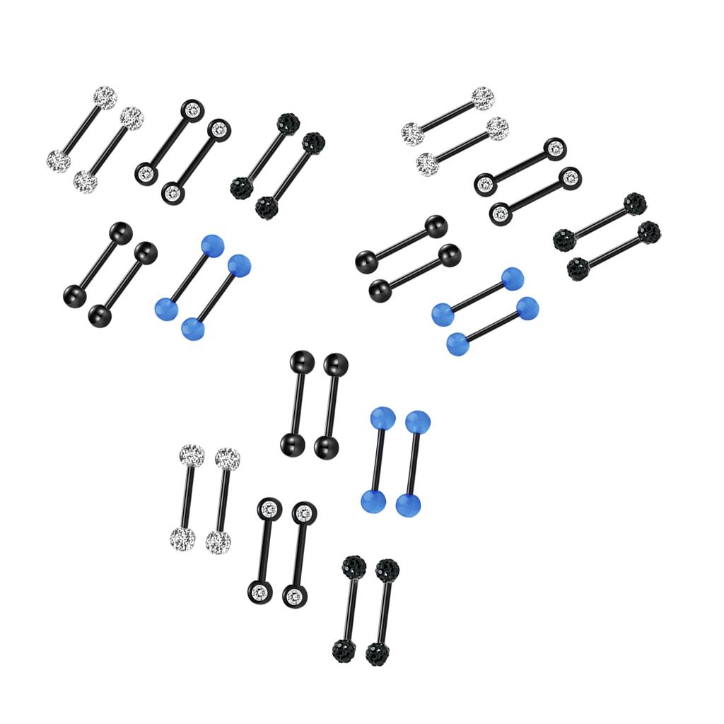 Stainless steel navel ring eyebrow ring piercing jewelry Small Size