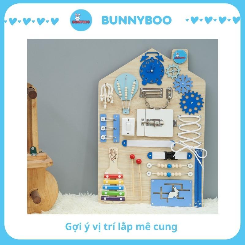 Phụ kiện bảng bận rộn cho bé - Tự thiết kế Busy board Montessori combo tiết kiệm