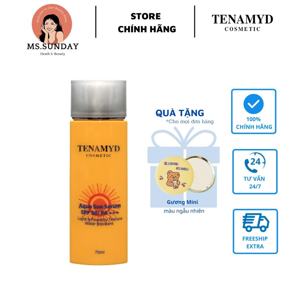 TINH CHẤT CHỐNG NẮNG DẠNG NƯỚC - TENAMYD - AQUA SUN SERUM SPF50/PA+++ 70ml