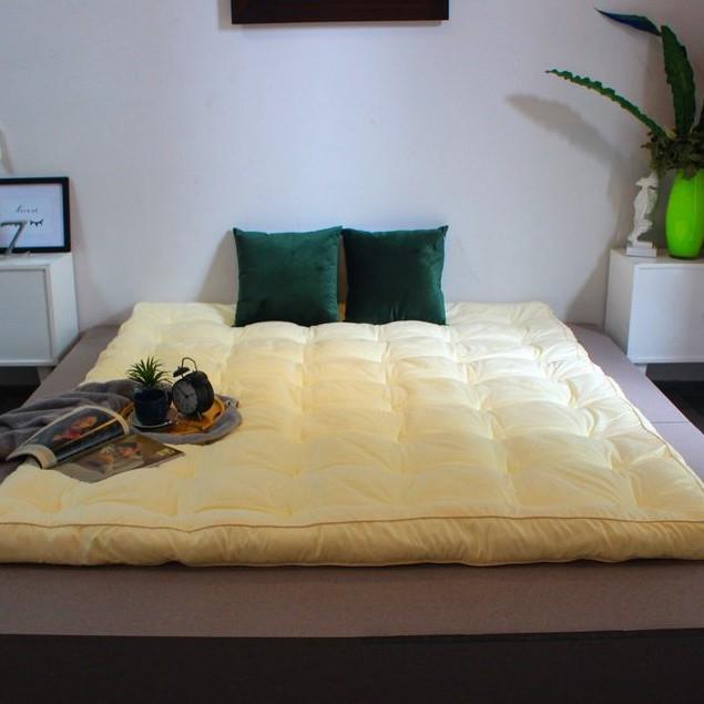 Topper Hoàng Gia Edena, tấm làm mềm nệm êm ái, bồng bềnh, mang đẳng cấp giường ngủ ks 5 sao vào nhà bạn