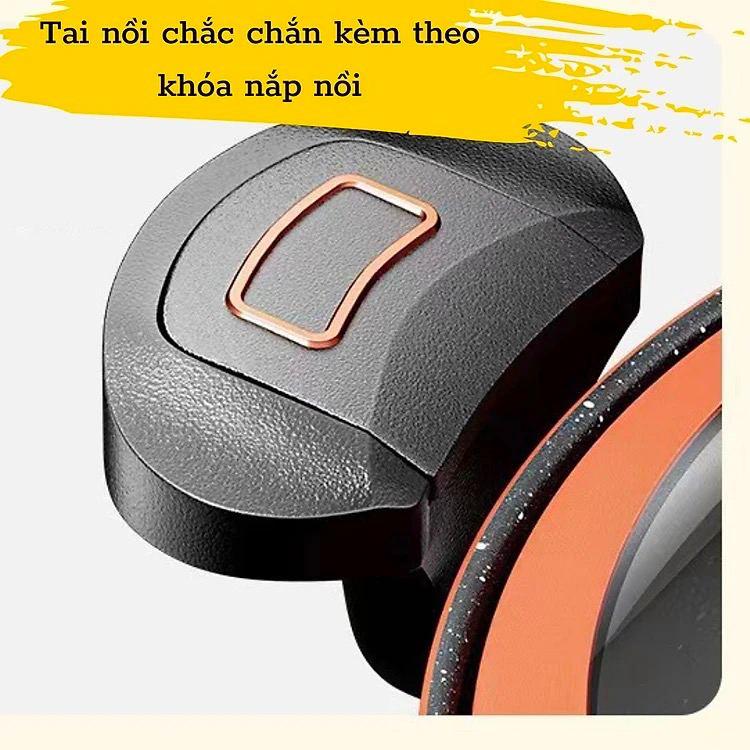 NỒI ÁP SUẤT BÍ NGÔ 8 LÍT - NỒI ÁP SUẤT MINI ĐA NĂNG HÀN QUỐC 24CM ( DUNG TÍCH 3.5L )