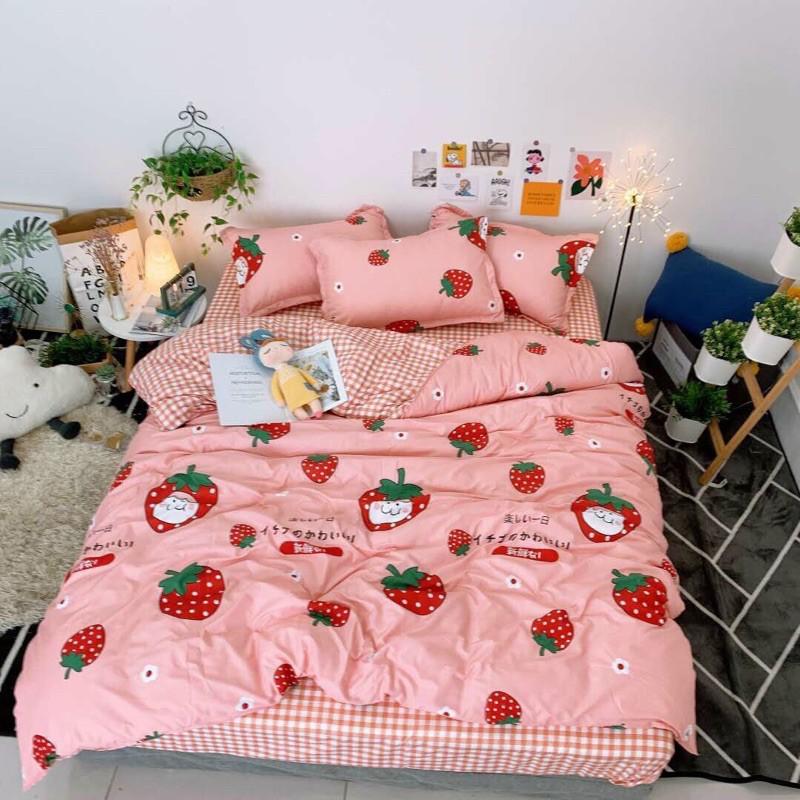 BỘ CHĂN GA GỐI POLY COTTON NHẬP CAO CẤP