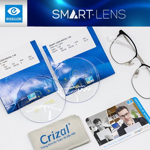 Tròng kính Vietphat Eyewear Đa tròng Essilor SmartLens Digital