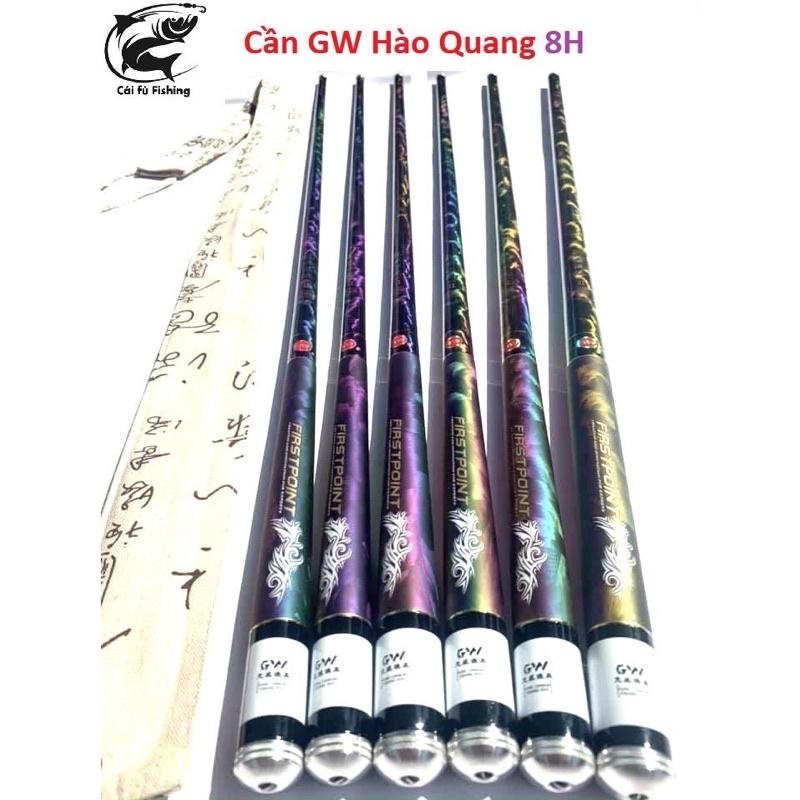 Cần câu GW Hào quang 8h, chất liệu carbon mạnh mẽ-Cần câu tay cao cấp_Cái fù Fishing