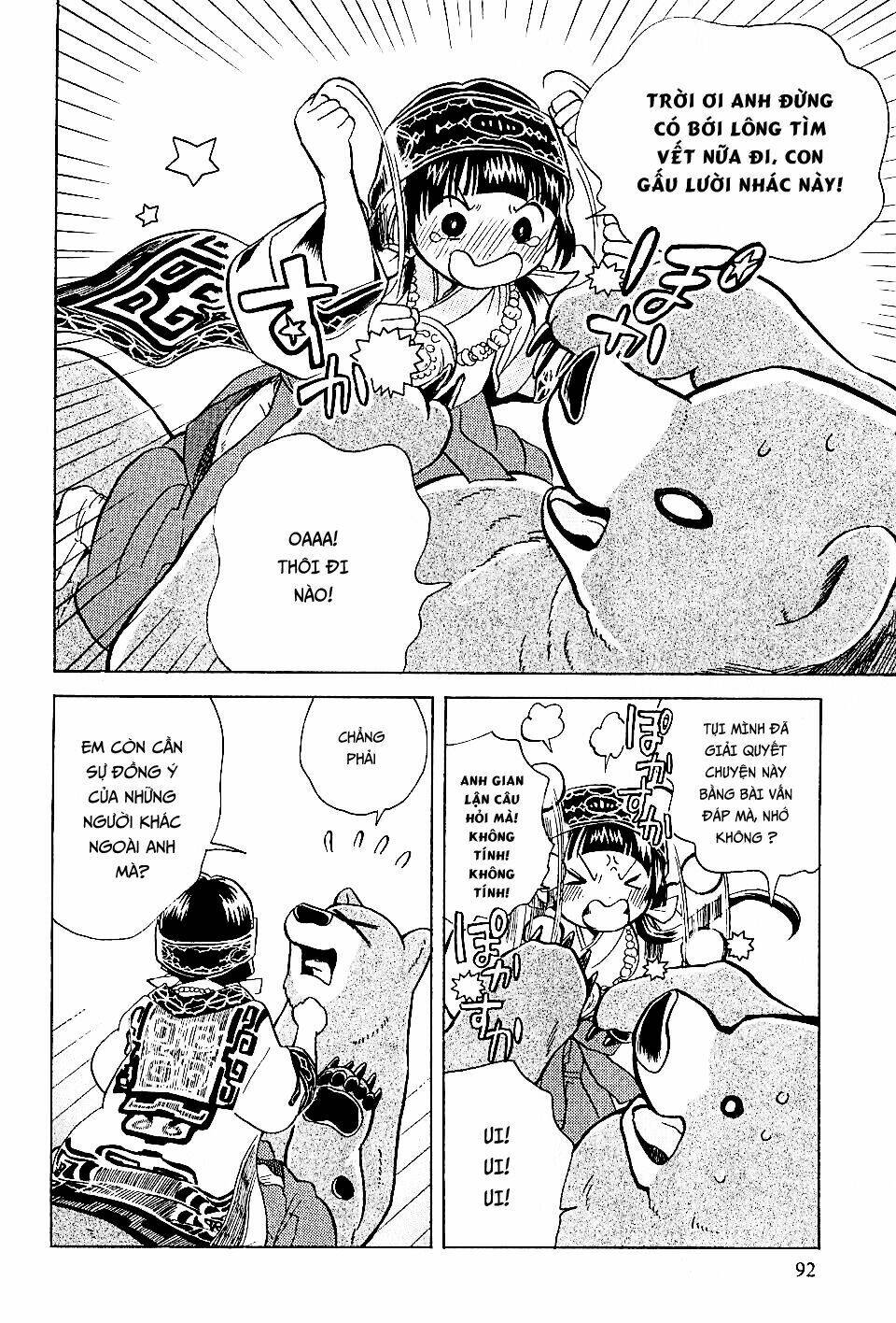 gấu nâu và vu nữ chapter 4 9