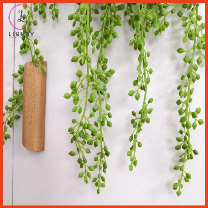 Chùm sen đá giọt nước nhân tạo 80cm trang trí nhà cửa, cửa hàng, văn phòng, lớp học