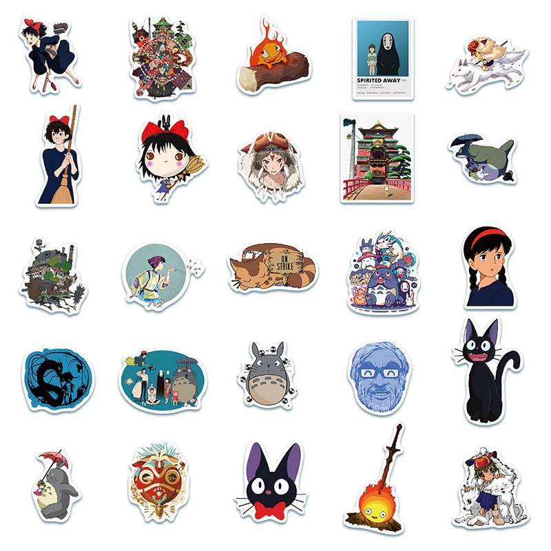 Sticker 50 miếng hình dán Piggy