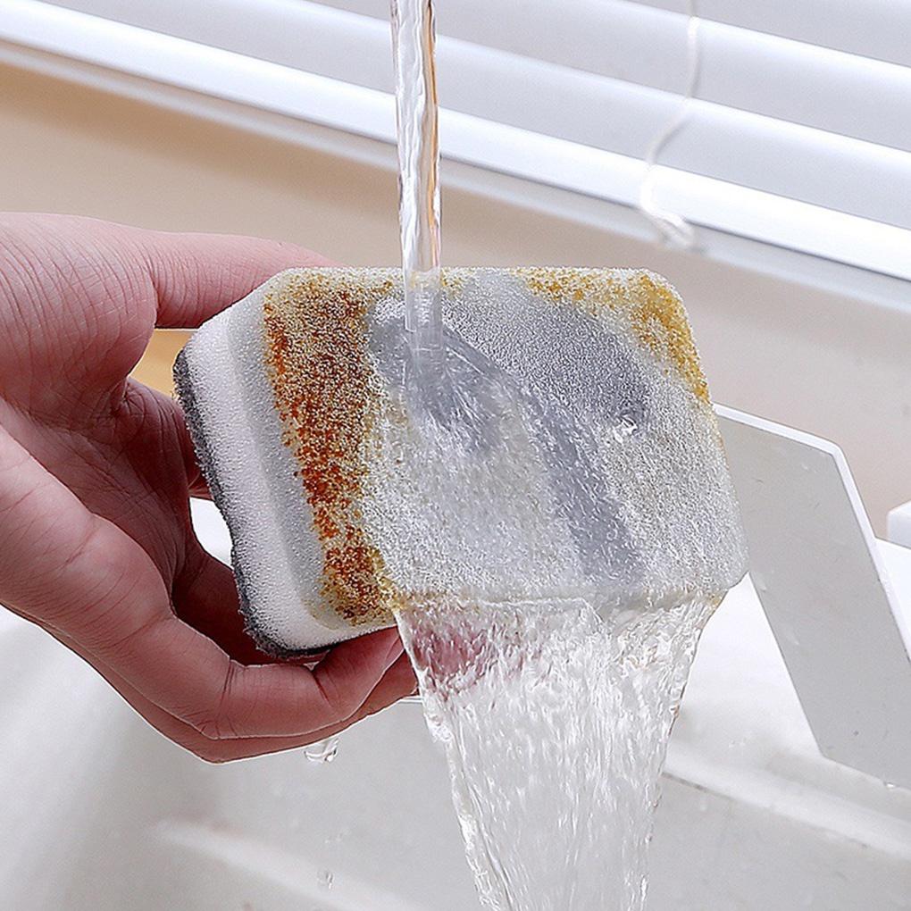 5pcs Dish Cleaning Sponges Double-side Kitchen Cleaning Brushes Household Washing Sponge Pads【vollter1】