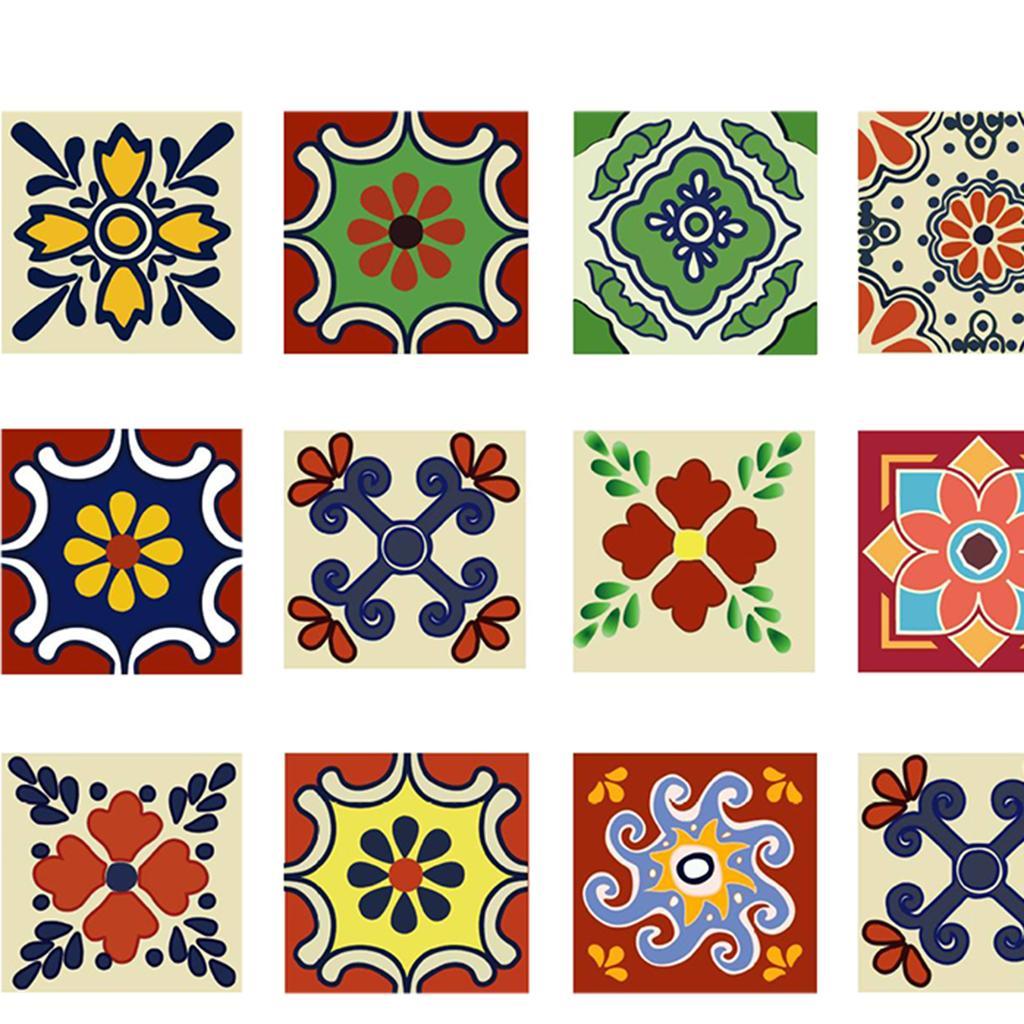 Hình ảnh 3-6pack 20 Pieces Mosaic Wall Tiles Stickers Kitchen Bathroom Tile Decals C