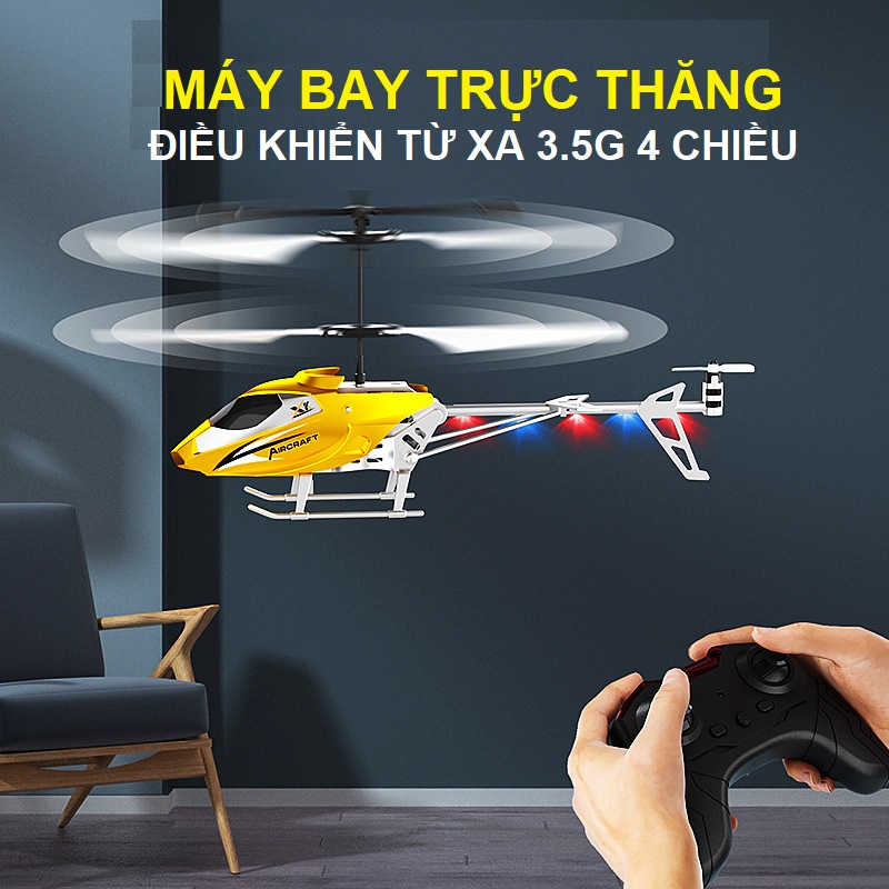 Máy bay trực thăng điều khiển từ xa mini giá rẻ đồ chơi có cảm ứng đèn led cho trẻ em, quà tặng sinh nhật cho bé