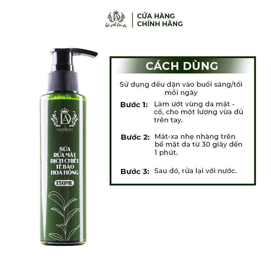 Sữa rửa mặt Dr. ánh Hồi sinh làn da dành cho da dầu, da mụn giúp làm sạch sâu bụi bẩn và dầu thừa, cân bằng độ ẩm 150ml