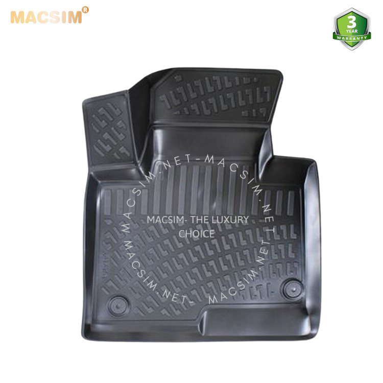 Thảm lót sàn ô tô nhựa TPU Silicon Hyundai Santa Fe third generation 2012-2017 Nhãn hiệu Macsim