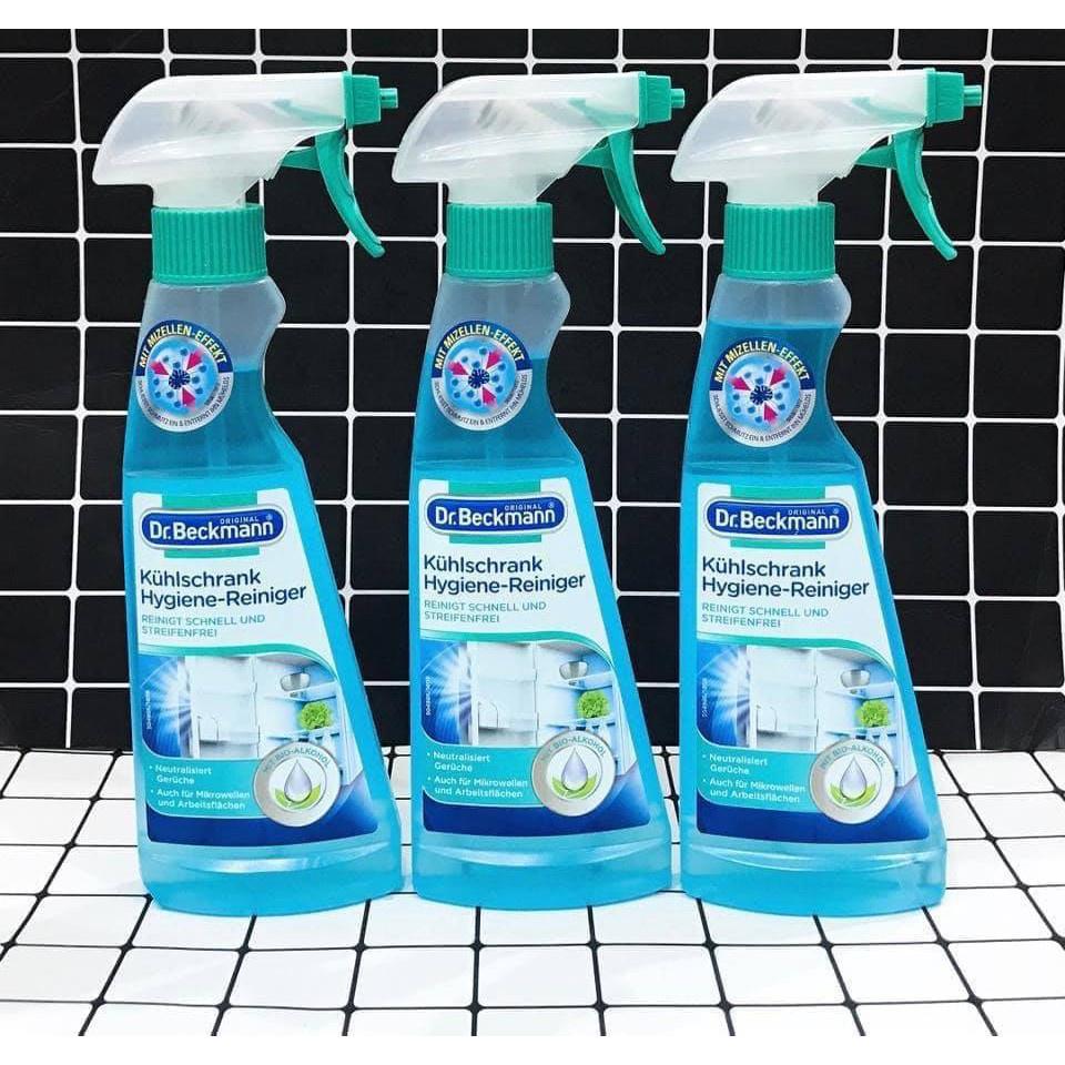 Dung Dịch Vệ Sinh Tủ Lạnh DR BECKMANN, Giúp Loại Bỏ Mùi Hôi, Vi Khuẩn, Dung tích 250ml, Nhập Đức