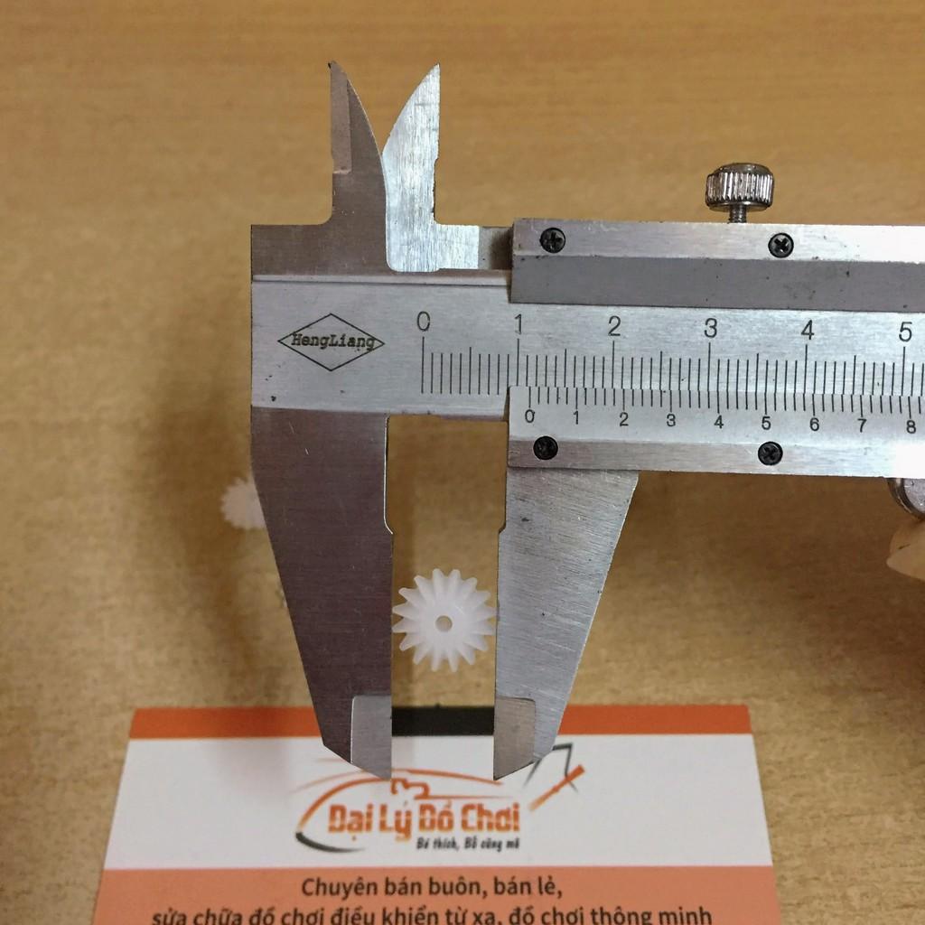 Bộ 10 cái bánh răng côn 16 răng lỗ trục 1.95mm