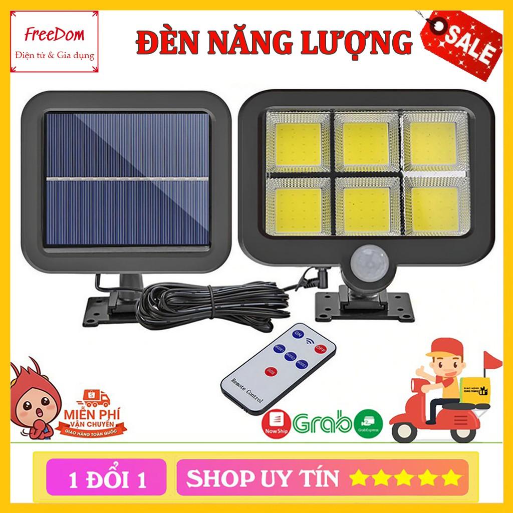 Đèn Led Năng Lượng Mặt Trời Solar Light 100 Led, 120 Led - Có Điều Khiển Cảm Biến Chuyển Động Cao Cấp