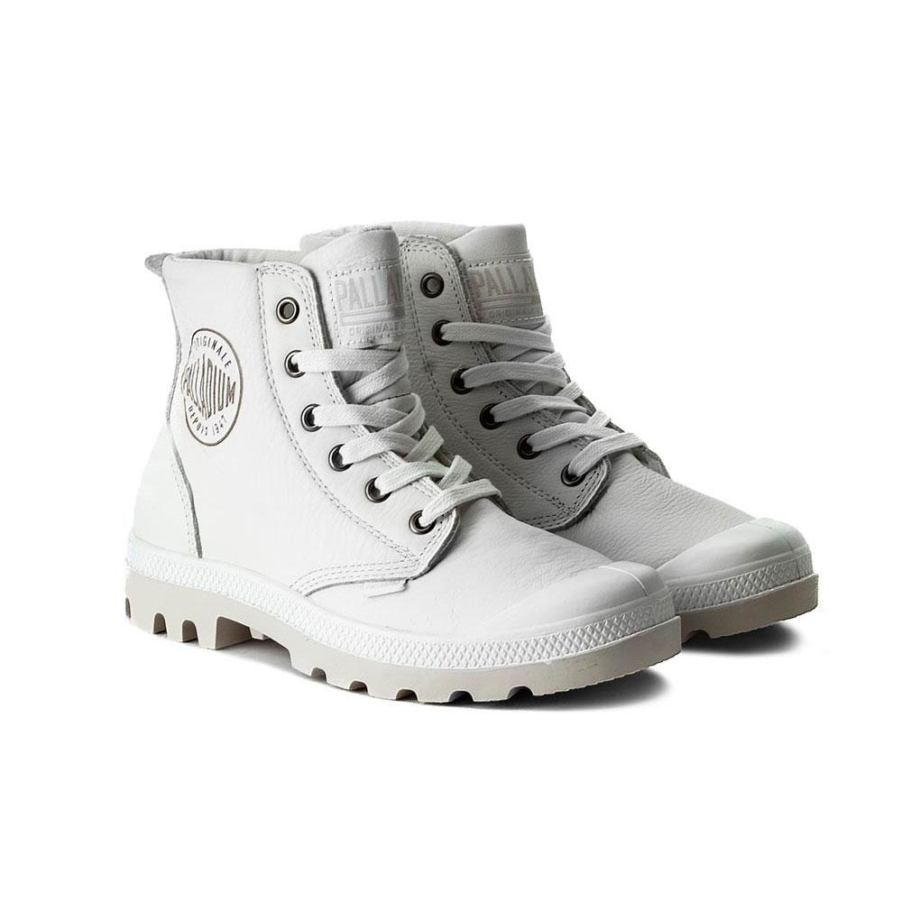 Giày Palladium Pampa Hi Leather 72355-100-M