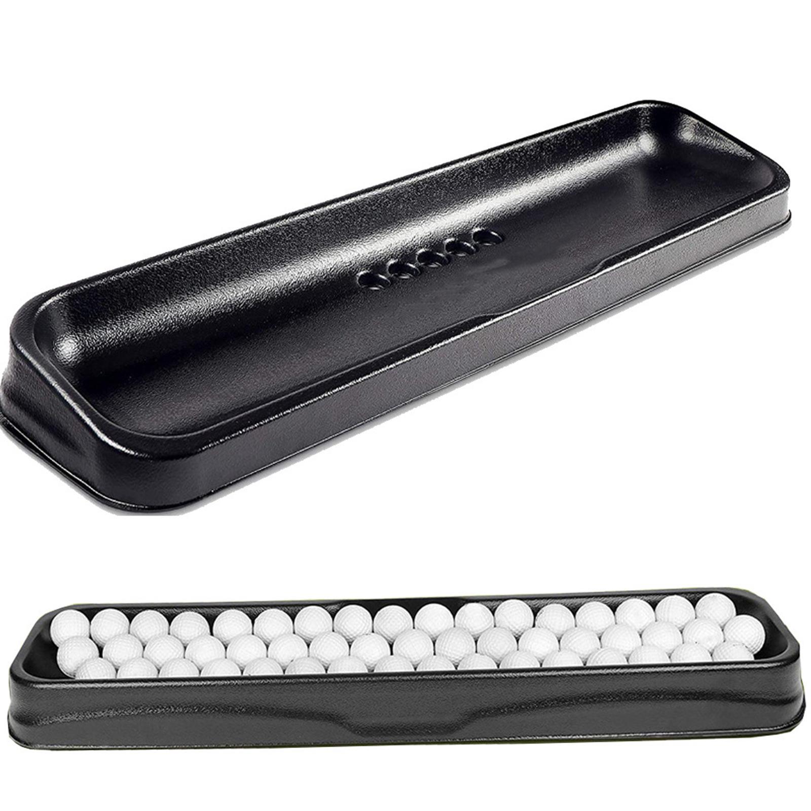 Heavy Duty Golf Ball Holder Durable Driving Range Golf Ball Tray Golfer Accessory