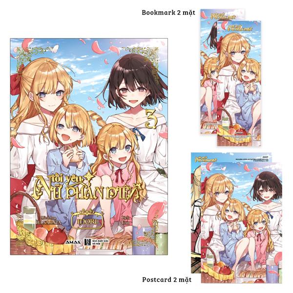 Tôi Yêu Nữ Phản Diện - Tập 3 - Tặng Kèm Bookmark + Postcard