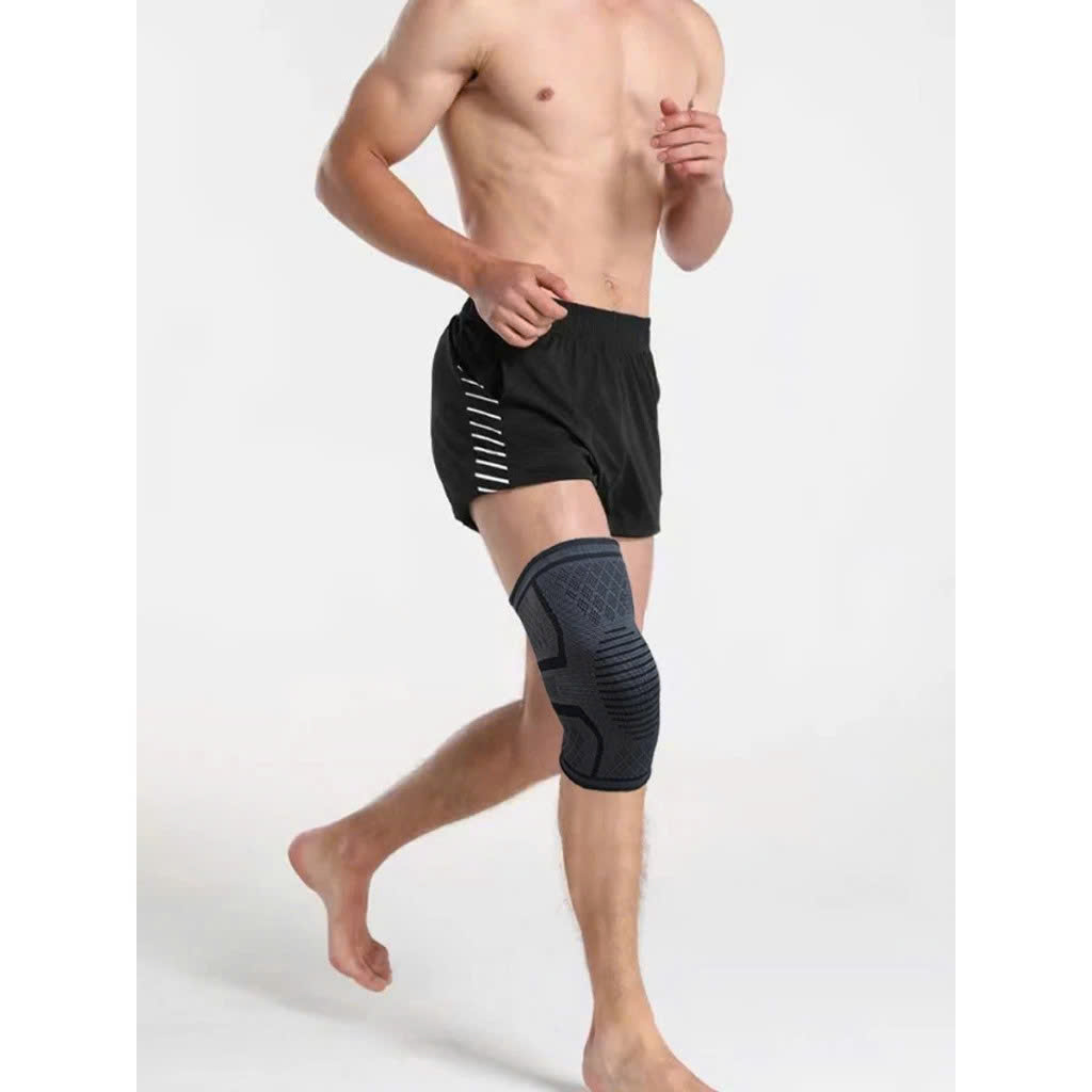 1 ĐÔI Băng Khớp Gối Băng Trợ Lực Và Cố Định Đầu Gối, Hỗ Trợ Khớp Gối Trong Thể Thao Và Chấn Thương Vùng Gối Free size