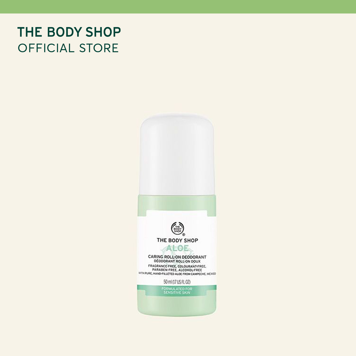 Lăn Khử Mùi Nữ The Body Shop Aloe Anti-Perspirant (50ml)