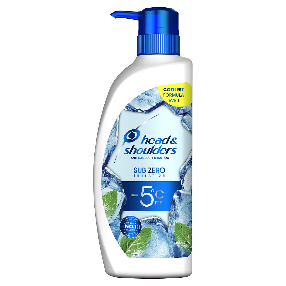 Dầu Gội Head & Shoulders Sub-Zero Băng Lạnh 0 Độ Chai 300ml/550ml/800ml