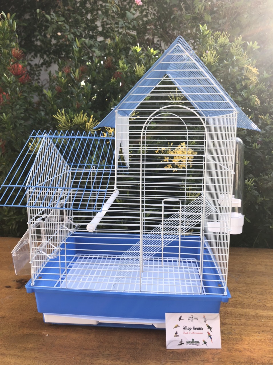 Lồng , chuồng mái nhà nhỏ mã 005 dùng nuôi yến hót, và các dòng chim nhỏ, vẹt nhỏ như lovebird, yến phụng, sóc