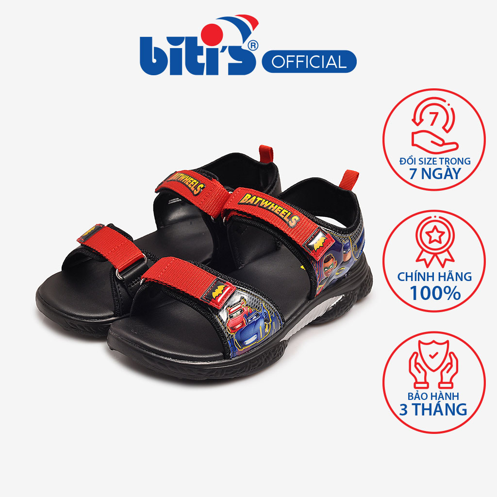 Sandal thông dụng Batman bé trai Biti's BPB000899DOO (Đỏ)