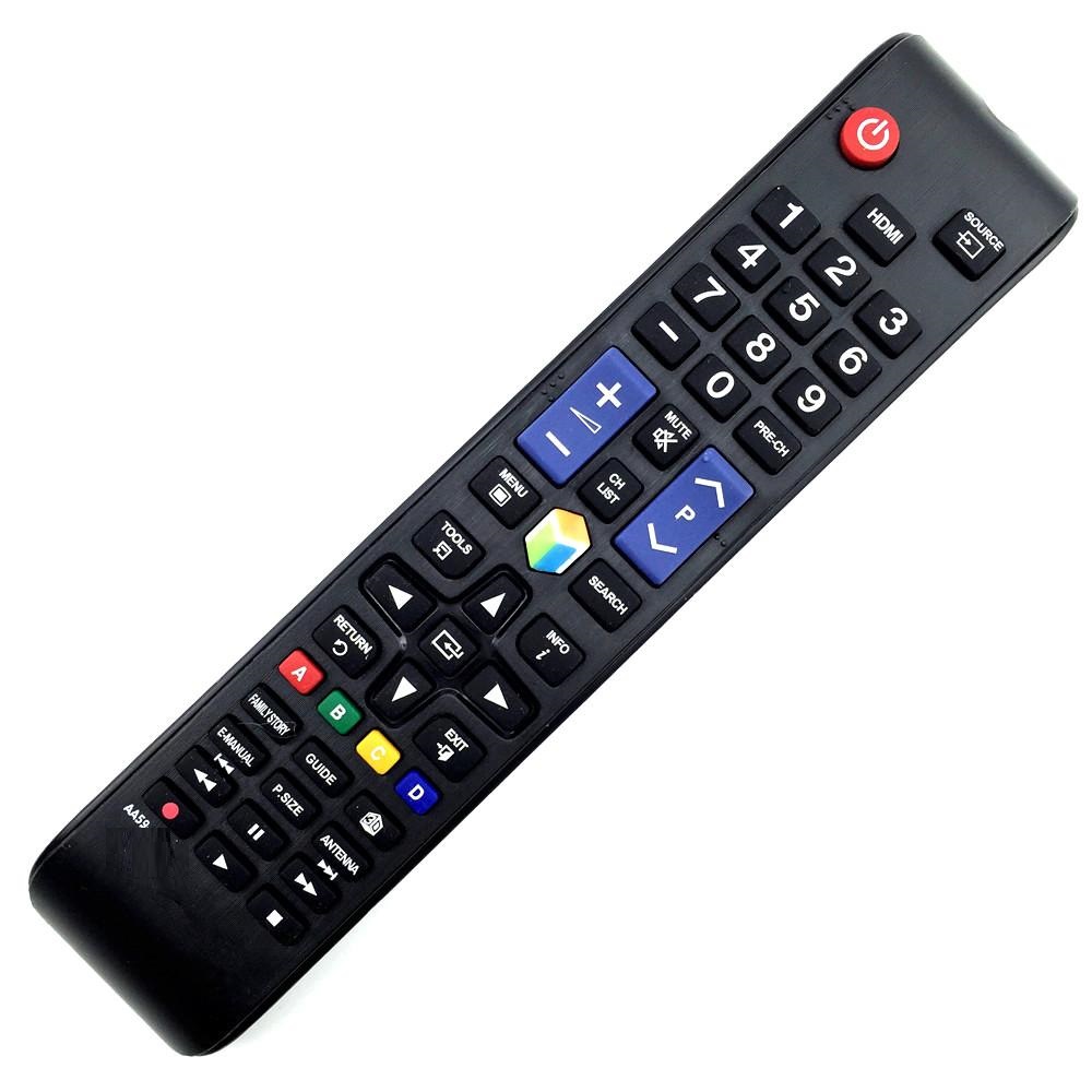 REMOTE ĐIỀU KHIỂN TIVI SS SMART AA59 (ĐEN-DÀI) sử dụng ngay không cần cài đặt khoảng cách sử dụng 8m - Hàng Nhập Khẩu